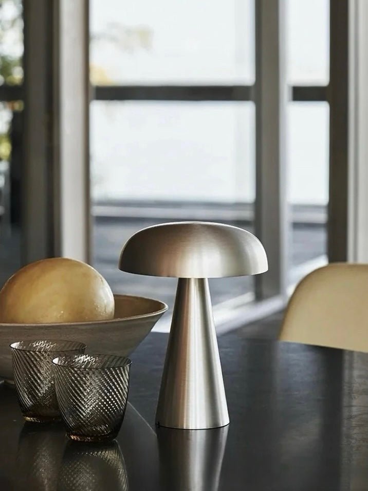 Modern Mushroom Dimmable Portable Led Table Lamp - Como SC53-8