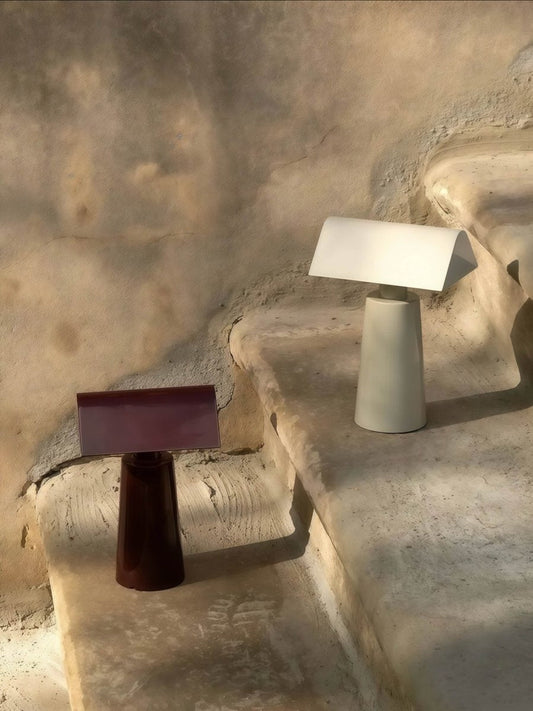 Retro Nordic Portable Cordless Rechargeable Table Lamp, Caret MF1-0