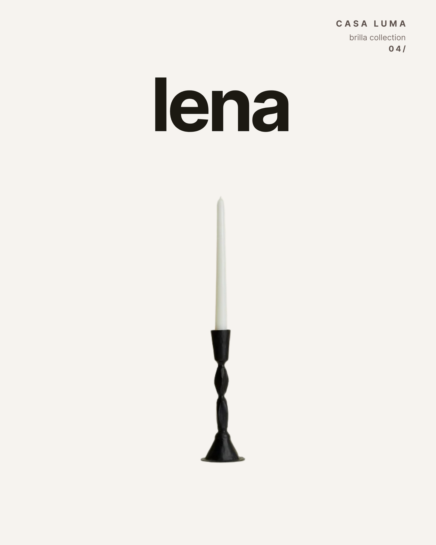lena candle holder