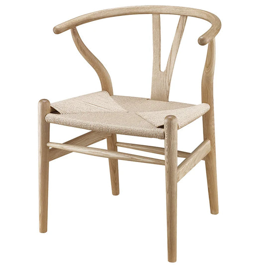 Wooden Wishbone Chair-0