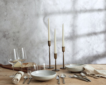Margo Iron Rustic Candle Holder Set-1