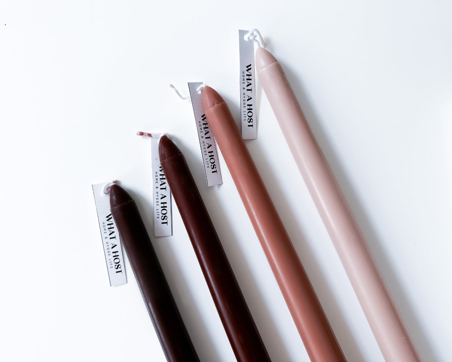 Gia Creamy Coffee Taper Scented Candles-2