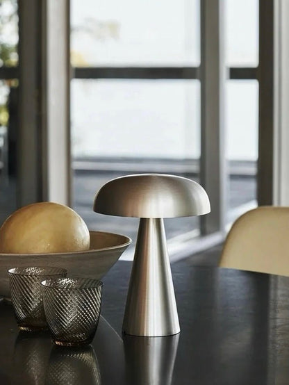 Modern Mushroom Dimmable Portable Led Table Lamp - Como SC53-8